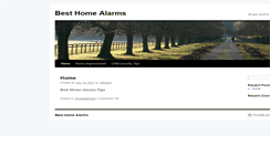 Desktop Screenshot of besthomealarms.org